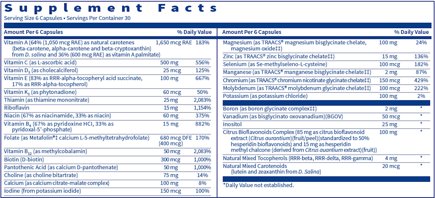 VitaSpectrum Capsule Form