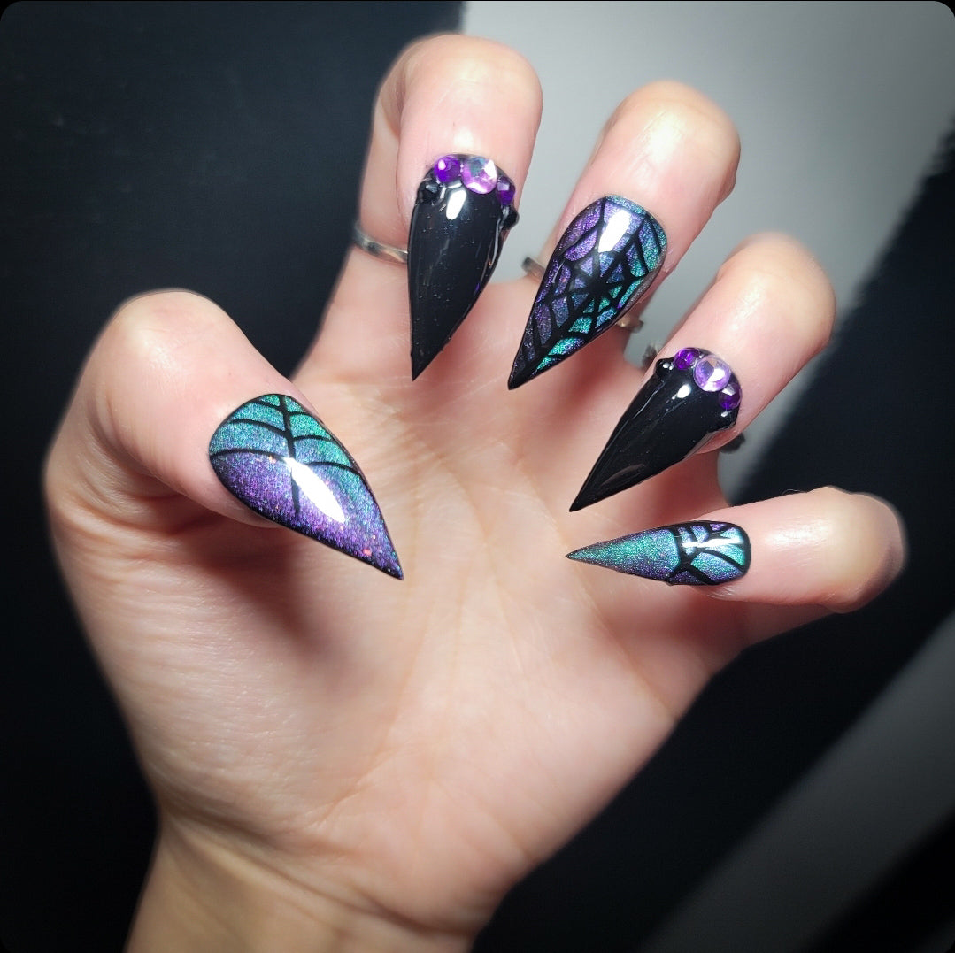 Whimsical Press on Nail Set
