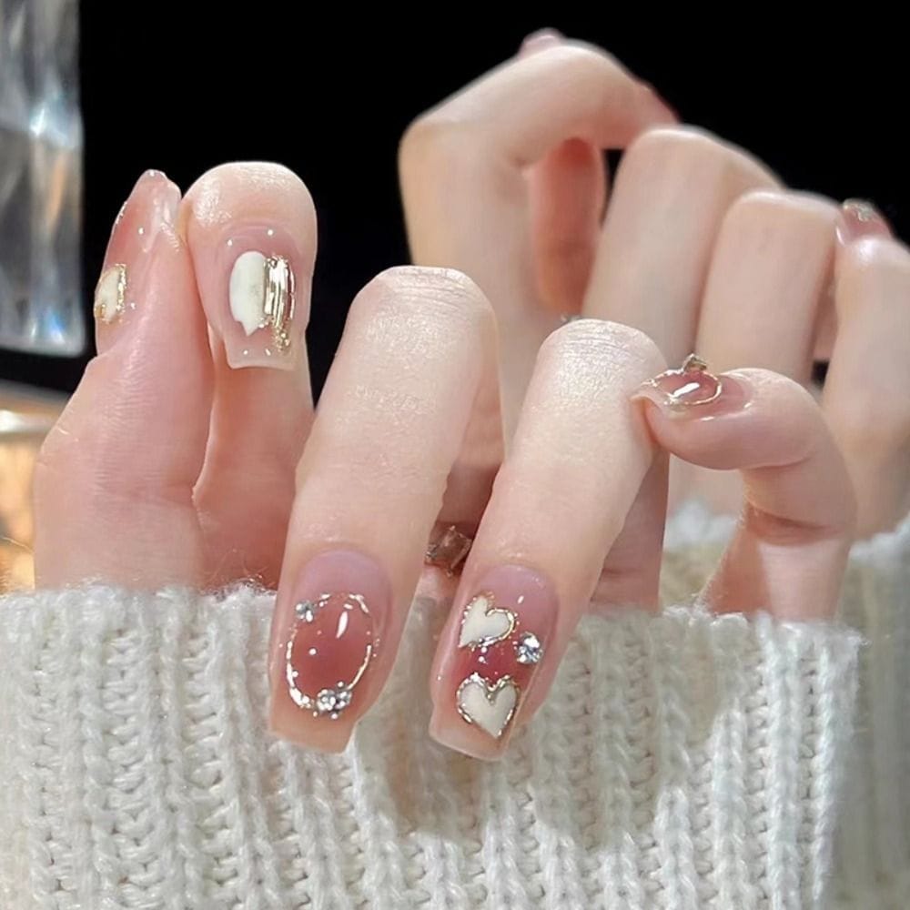 24Pcs Press On Nails Wearable Fake Nails