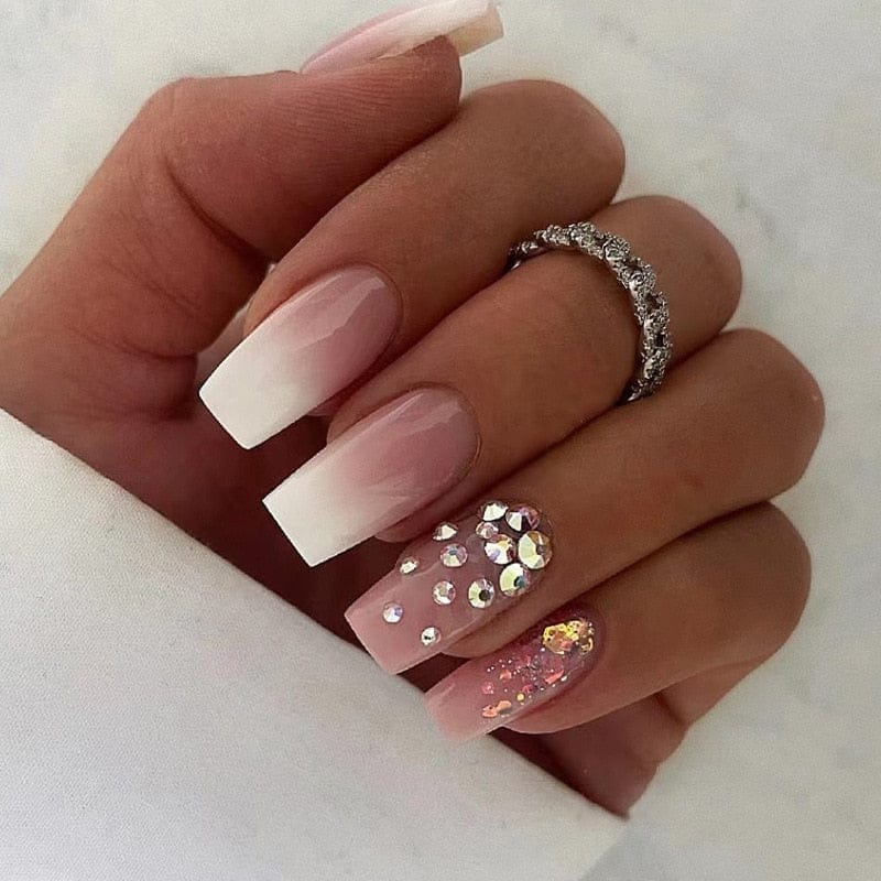 24Pcs Press On Nails Wearable Fake Nails