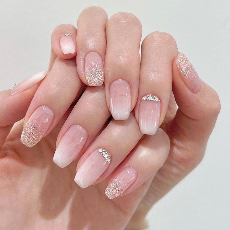 24Pcs Press On Nails Wearable Fake Nails