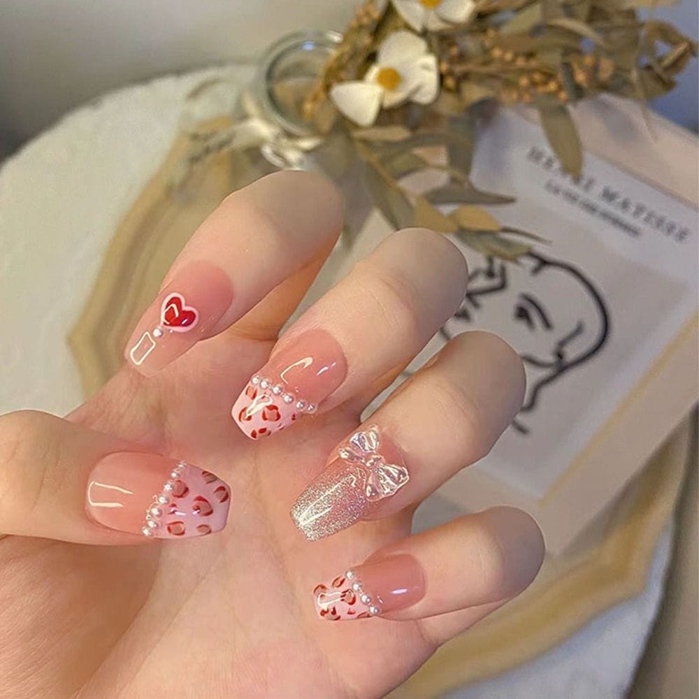 24Pcs Press On Nails Wearable Fake Nails