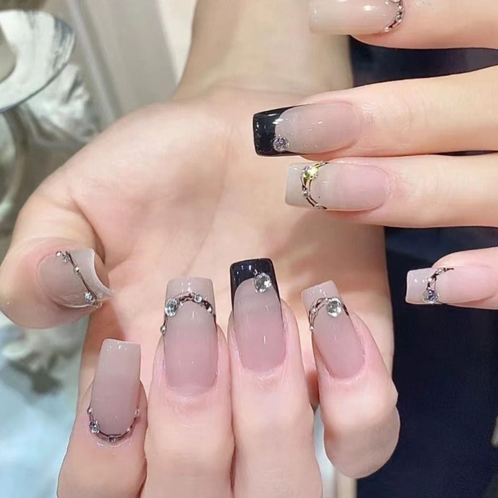 24Pcs Press On Nails Wearable Fake Nails
