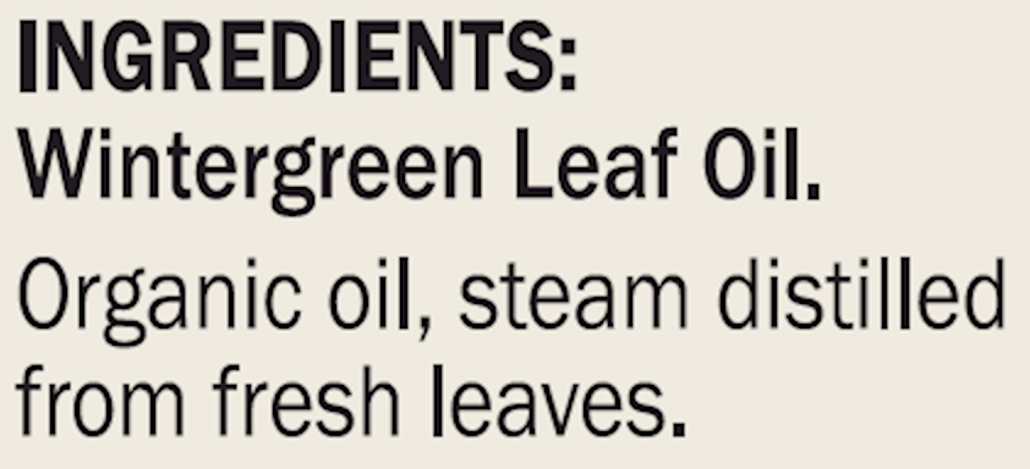 Wintergreen Essential Oil