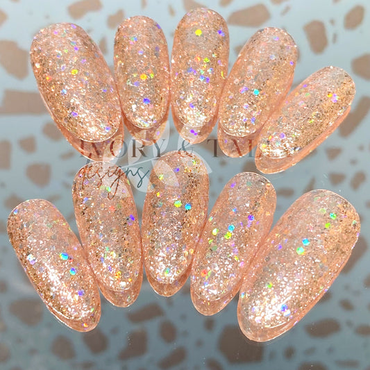 All That Glitters Press On Nail Set