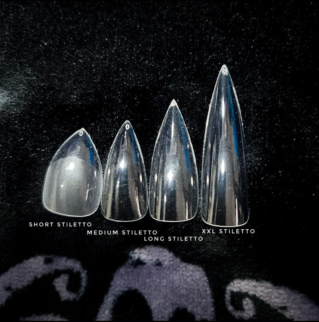 Winters Night Press on Nail Set