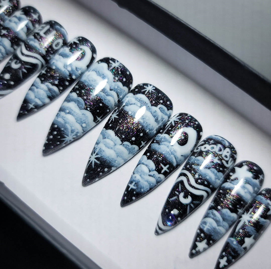 Witchy Press on Nail set