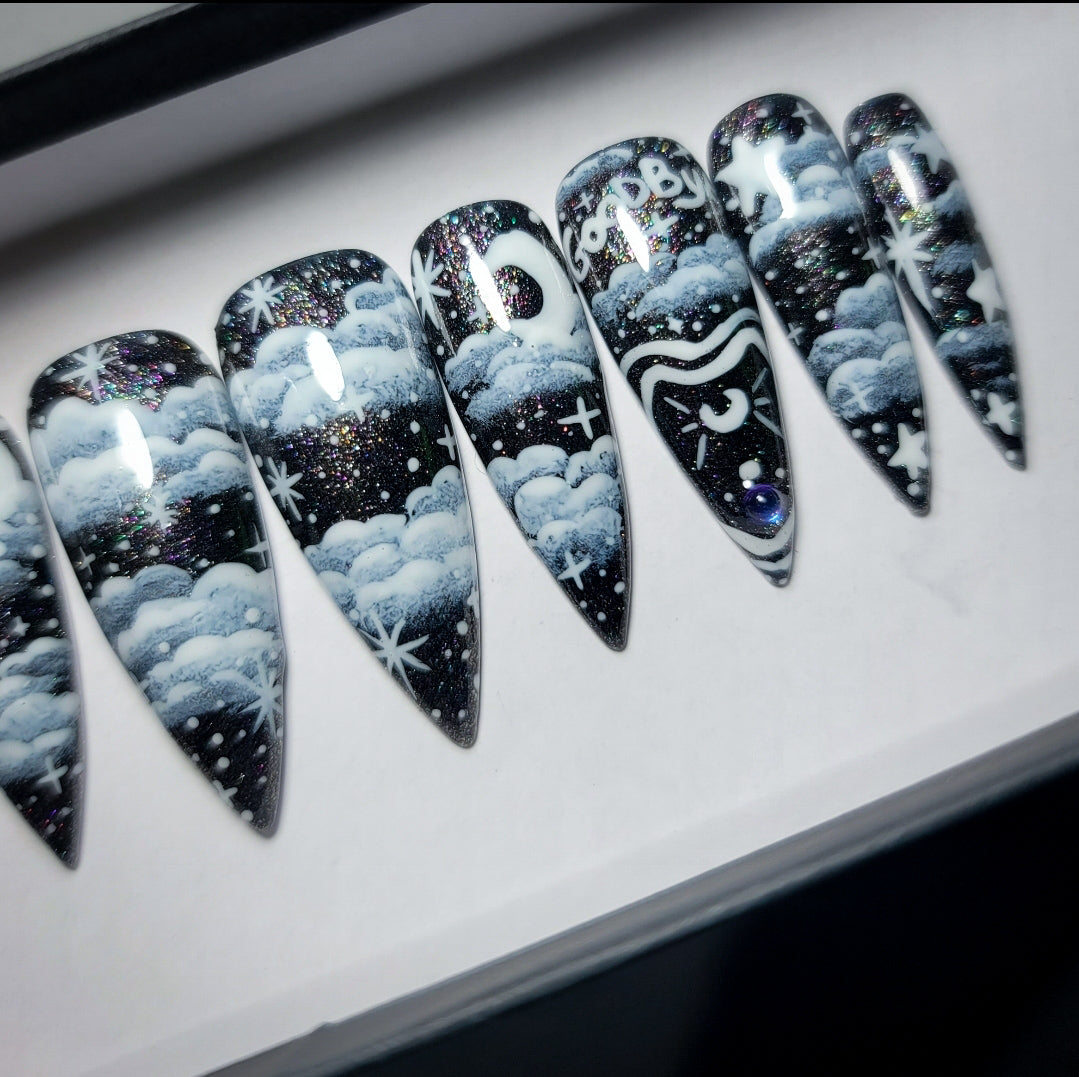 Witchy Press on Nail set