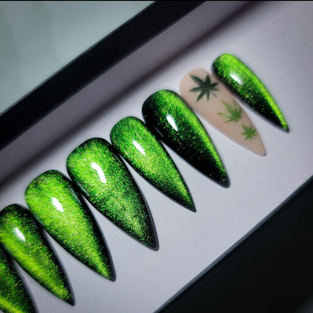 420 Press on Nail Set