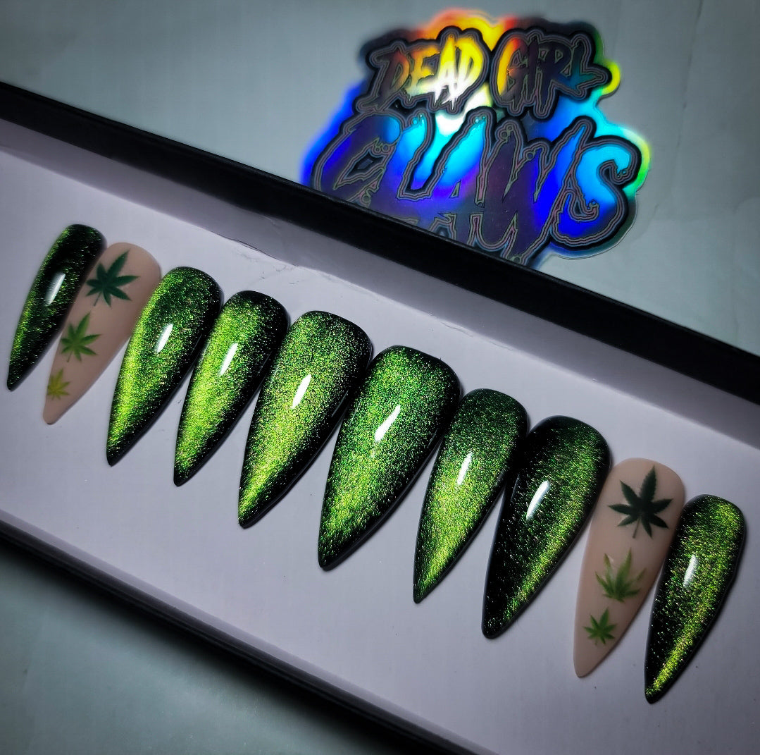 420 Press on Nail Set