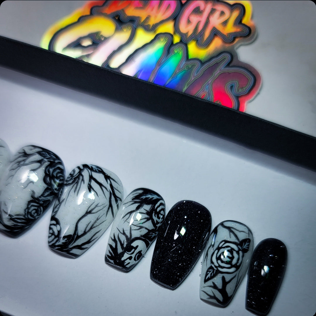 Winter Solstice Press on Nail Set