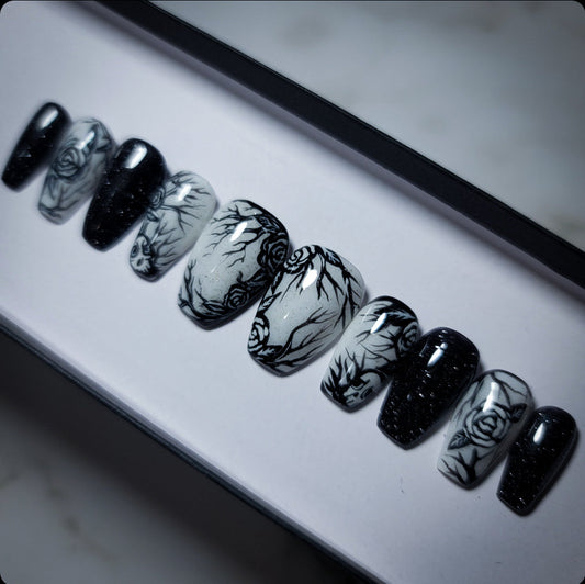 Winter Solstice Press on Nail Set