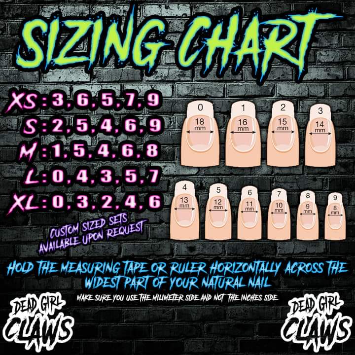 Whimsical Press on Nail Set